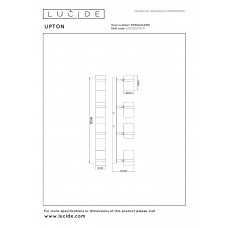 Потолочный светильник Lucide UPTON 57900/04/65