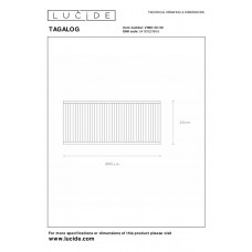 Потолочный светильник Lucide TAGALOG 21129/40/30