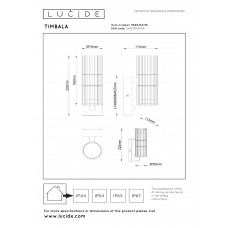 Настенный светильник Lucide TIMBALA 11839/02/30