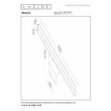 Настенный светильник Lucide BRAGA 23272/11/96