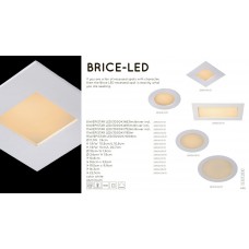 Встраиваемый светодиодный светильник Lucide Brice-Led 28906/11/31