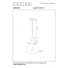 Подвесной светильник Lucide JULIUS 34438/40/61