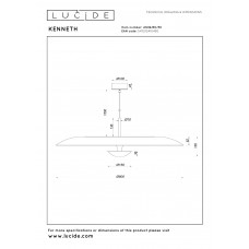 Подвесной светильник Lucide KENNETH 41412/80/30