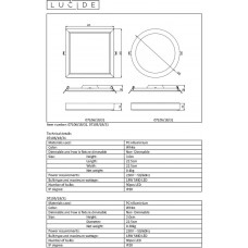 Потолочный светодиодный светильник Lucide Tendo-Led 07105/18/31