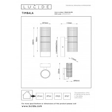 Настенный светильник Lucide TIMBALA 11840/02/30
