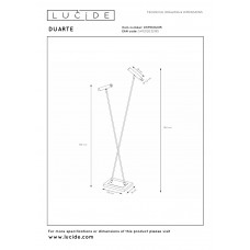Торшер Lucide DUARTE 03751/02/15