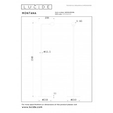 Торшер Lucide MONTANA 68700/05/96