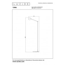 Торшер Lucide TIPIK 36722/03/30