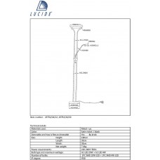 Торшер Lucide Champion Ac Led 19792/24/30
