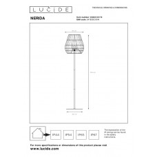 Торшер Lucide NERIDA 03845/81/72