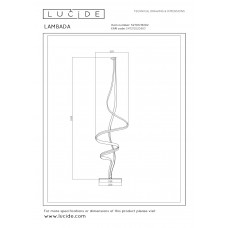 Торшер Lucide LAMBADA 52701/38/02