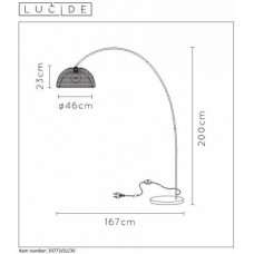 Торшер Lucide MESH 30773/01/30