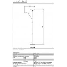 Торшер Lucide Zenith Led 19791/24/12