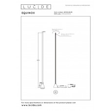 Торшер Lucide EQUINOX 29700/26/15