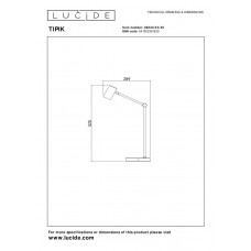 Торшер Lucide TIPIK 36622/03/30
