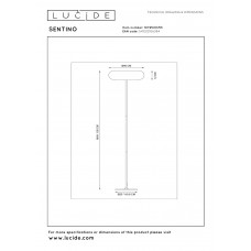 Торшер Lucide SENTINO 10725/01/53