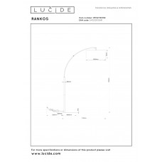 Торшер Lucide RANKOS 05747/81/30