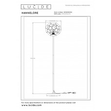 Торшер Lucide HANNELORE 10723/01/02