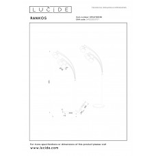 Торшер Lucide RANKOS 05747/85/30