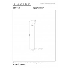 Торшер Lucide BENSEN 05753/81/36