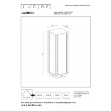 Уличный светильник Lucide LAURENS 27805/50/30
