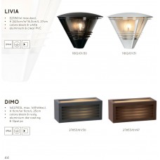 Уличный настенный светильник Lucide Livia 11812/01/30