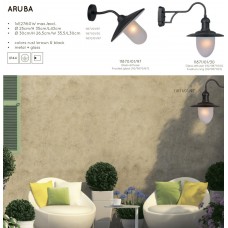Уличный настенный светильник Lucide Aruba 11870/01/97