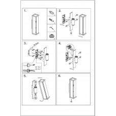 Уличный настенный светильник Lucide Claire Mini 27885/02/30