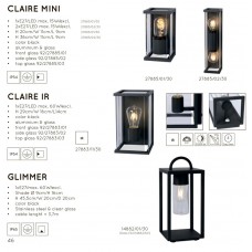 Уличный настенный светильник Lucide Claire Mini 27885/02/30