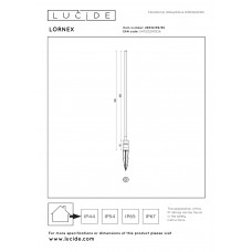Уличный спот Lucide LORNEX 29832/99/30