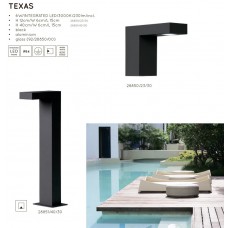 Уличный настенный светодиодный светильник Lucide Texas 28850/23/30