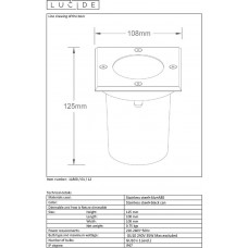 Ландшафтный светильник Lucide Biltin 11800/01/12